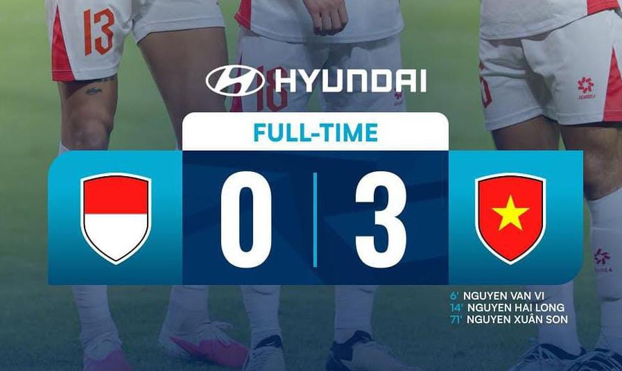 Vietnam Bantai Indonesia 3-0, Garuda Wajib Menang atas Singapura